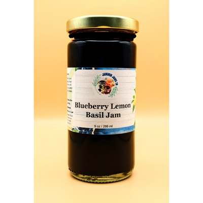 Blueberry Lemon Basil Jam