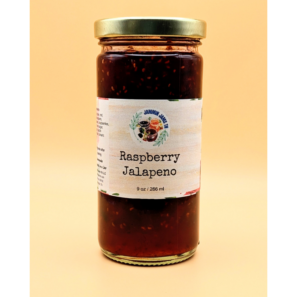 Geiko Raspberry Jam Raspberry Jalapeno – JamminJamsTN