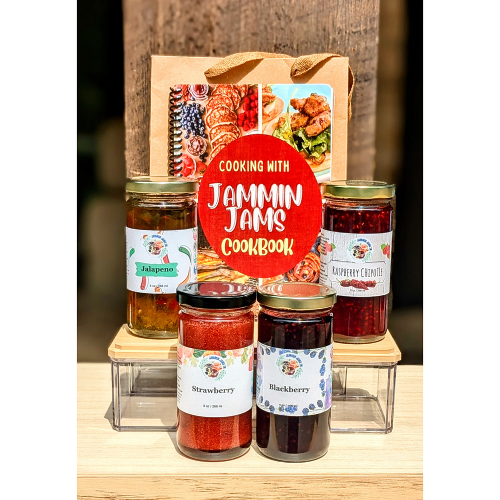 4 Pack- 2 Fruit/ 2 Savory with Cookbook