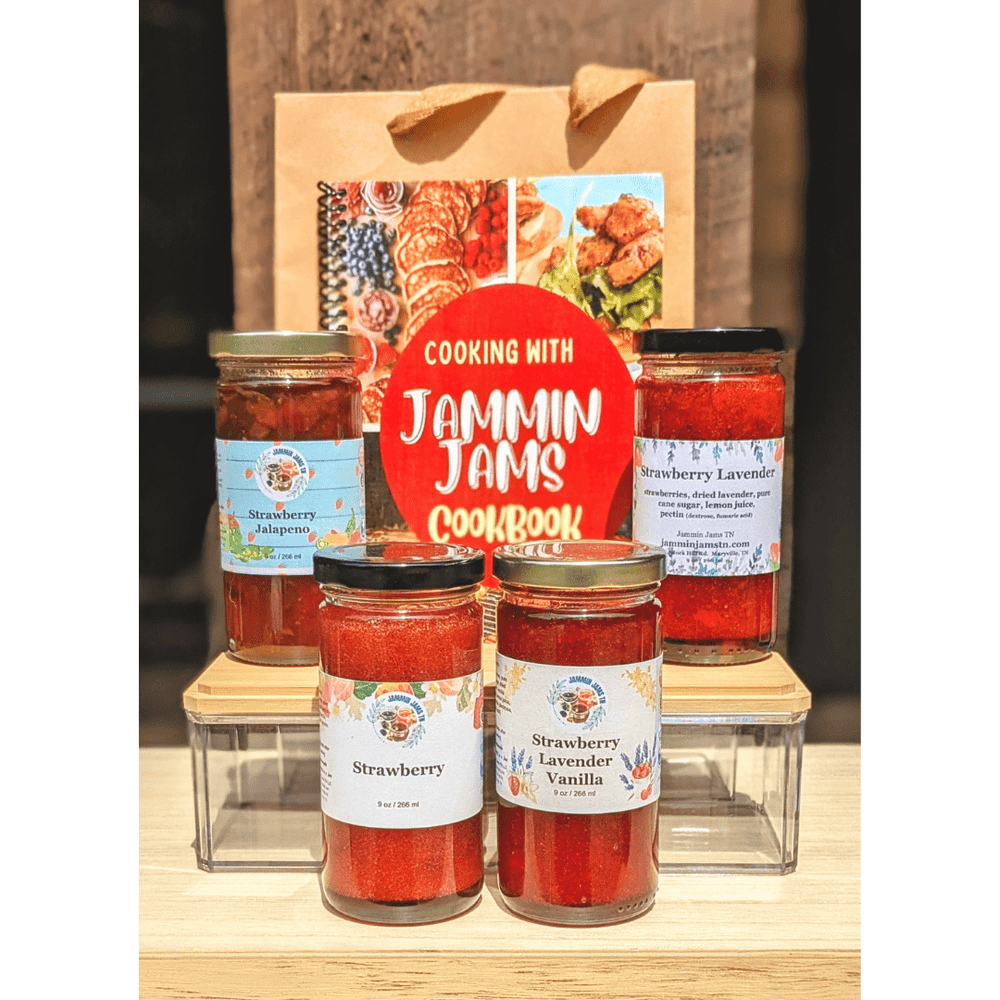 4 Pack w/ Cookbook - Spring Strawberry Pack