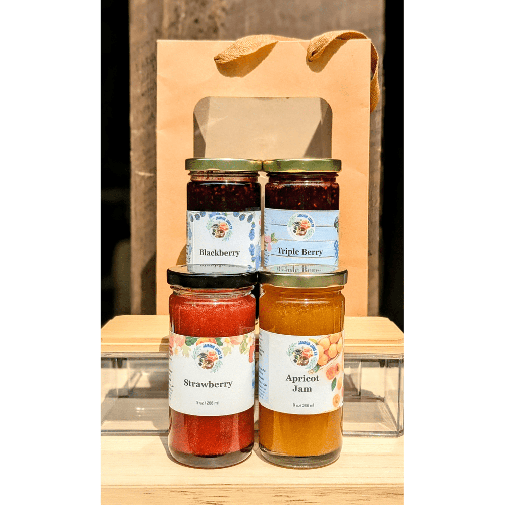 4 Pack - 4 Fruit Jams