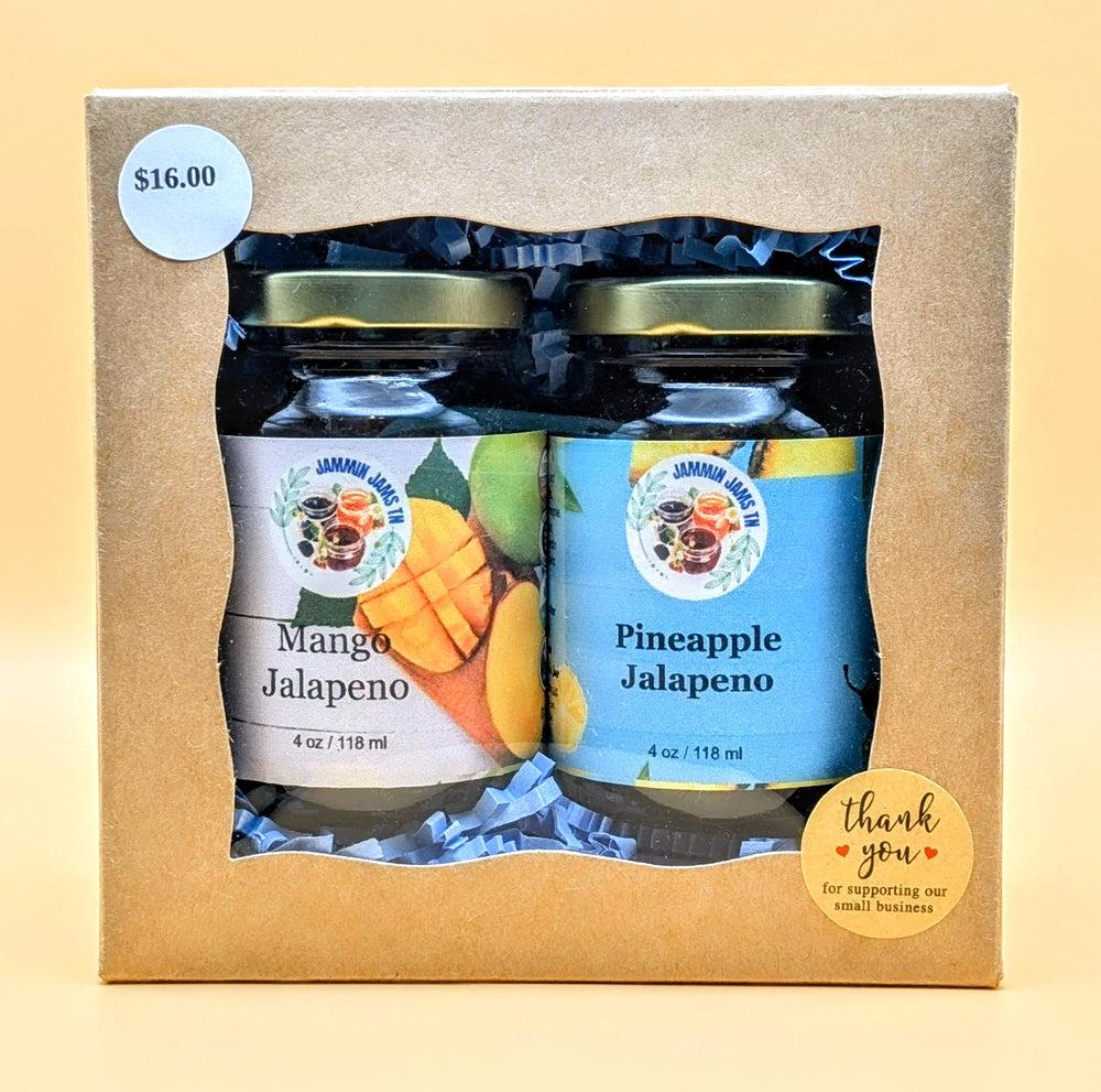 Jammin Duo Mango Jalapeno/ Pineapple Jalapeno