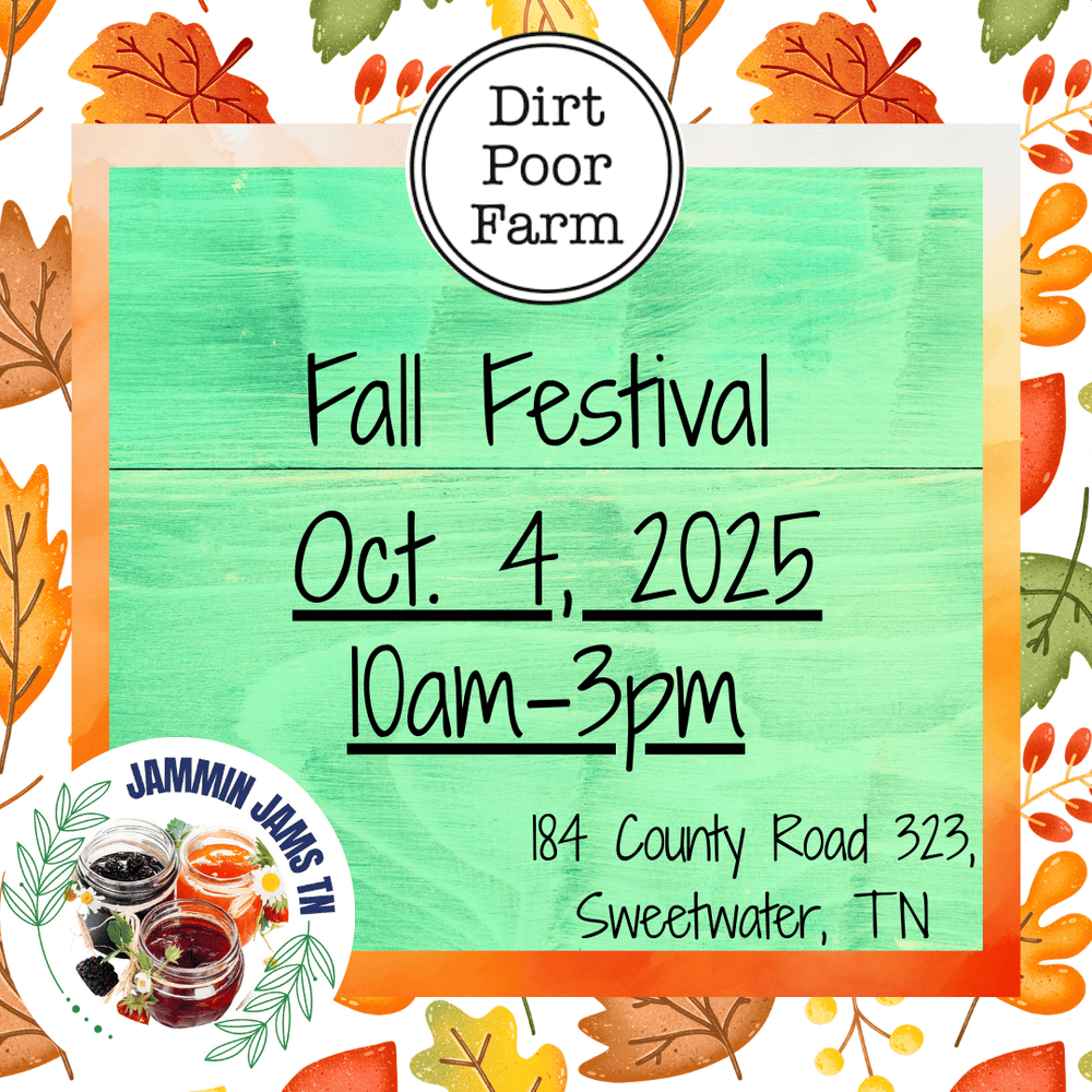 Dirt Poor Farm Fall Festival