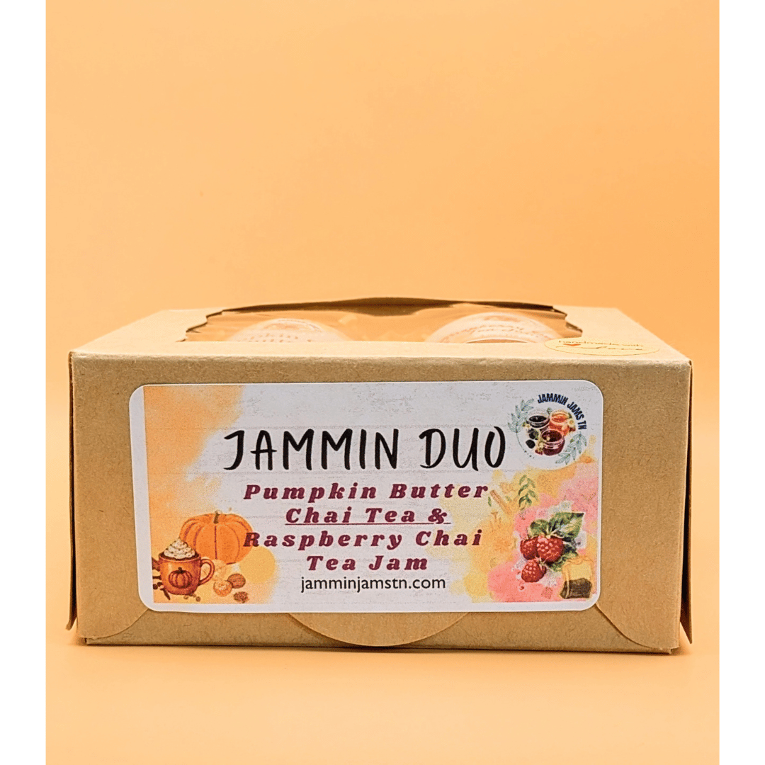 
                  
                    Jammin Duo Pumpkin Chai Butter and Raspberry Chai Tea
                  
                