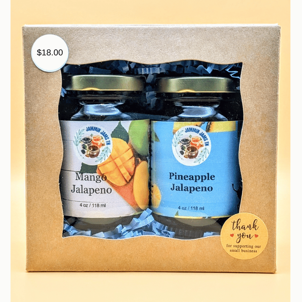 Jammin Duo Mango Jalapeno/ Pineapple Jalapeno
