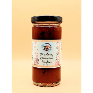Strawberry Elderberry Tea Jam